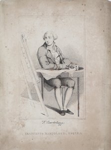 Francesco Bartolozzi, inciso da George M. Brighty (n.1788) e John Romney (1786-1863), c.1810 da Francesco Bartolozzi